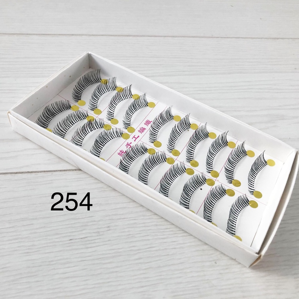 【$40 for 3】 Handmade Eyelashes 10 Pairs/ Pack #254